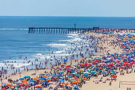 Ocean City, Maryland Beach